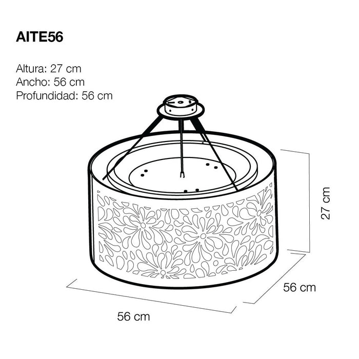 Luminaria para techo modelo AITE56 - Talavera