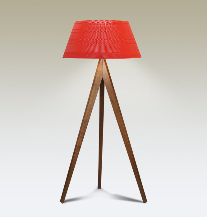 Luminaria para piso modelo ACPICON56 - Rojo
