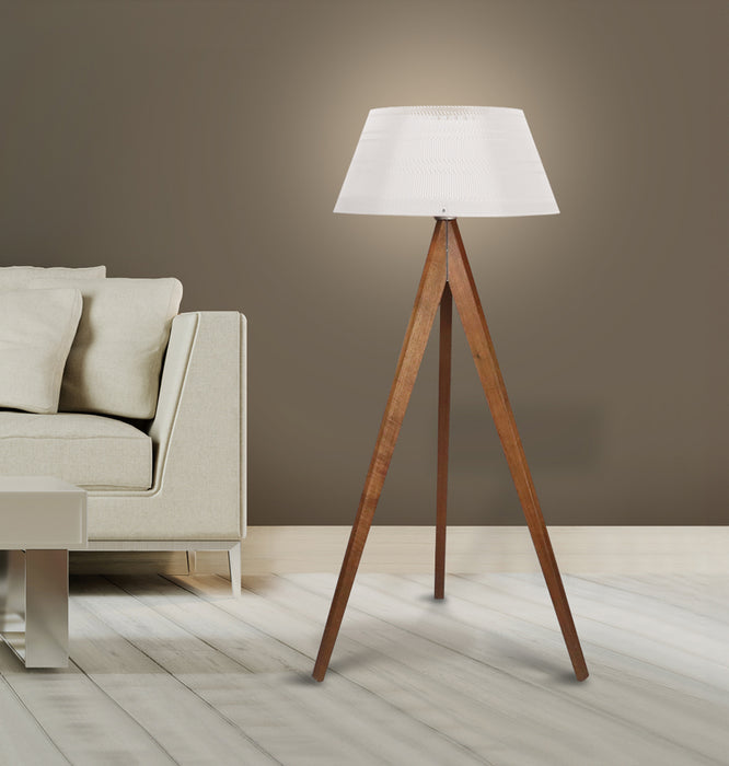 Luminaria para piso modelo ACPICON56 - Blanco