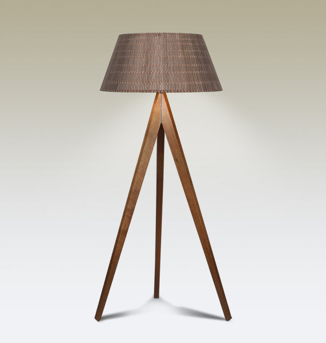 Luminaria para piso modelo ACPICON56 - Madera