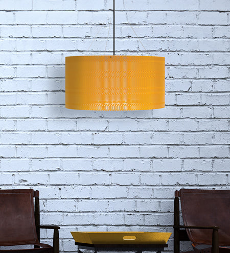 Luminaria para techo modelo ACTE56 - Amarillo