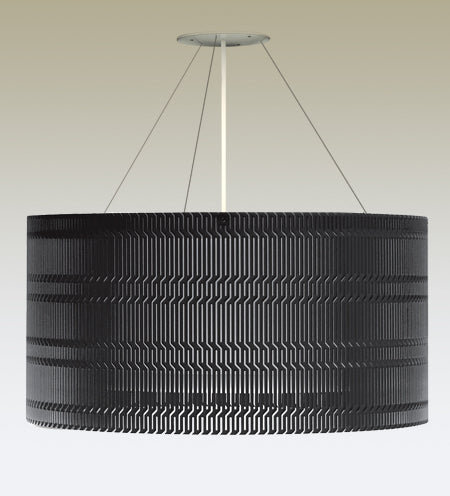 Luminaria para techo modelo ACTE56 - Negro