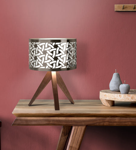 Luminaria para mesa modelo AIME35 - Mimbre