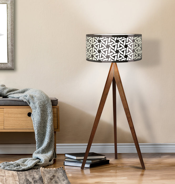 Luminaria para piso modelo AIPI56 - Mimbre