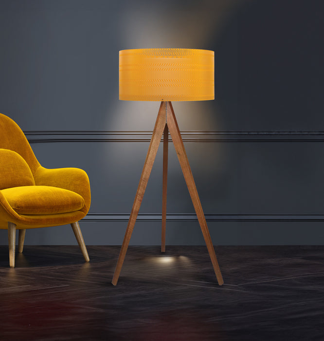 Luminaria para piso modelo ACPI56 - Amarillo