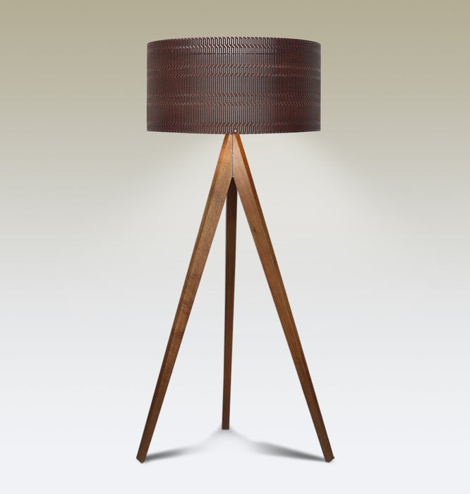 Luminaria para piso modelo ACPI56 - Madera