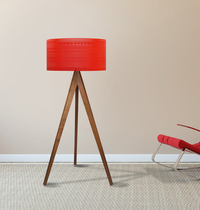 Luminaria para piso modelo ACPI56 - Rojo