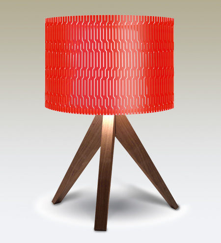 Luminaria para mesa ACME35 - Rojo